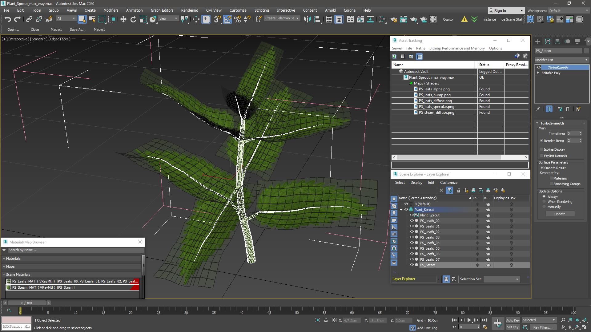 Plant Sprout 3D