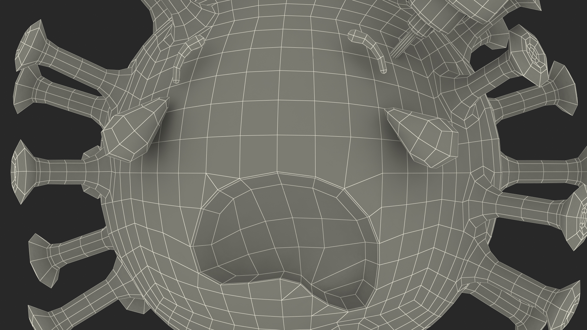 3D model Covid Emoji Injected