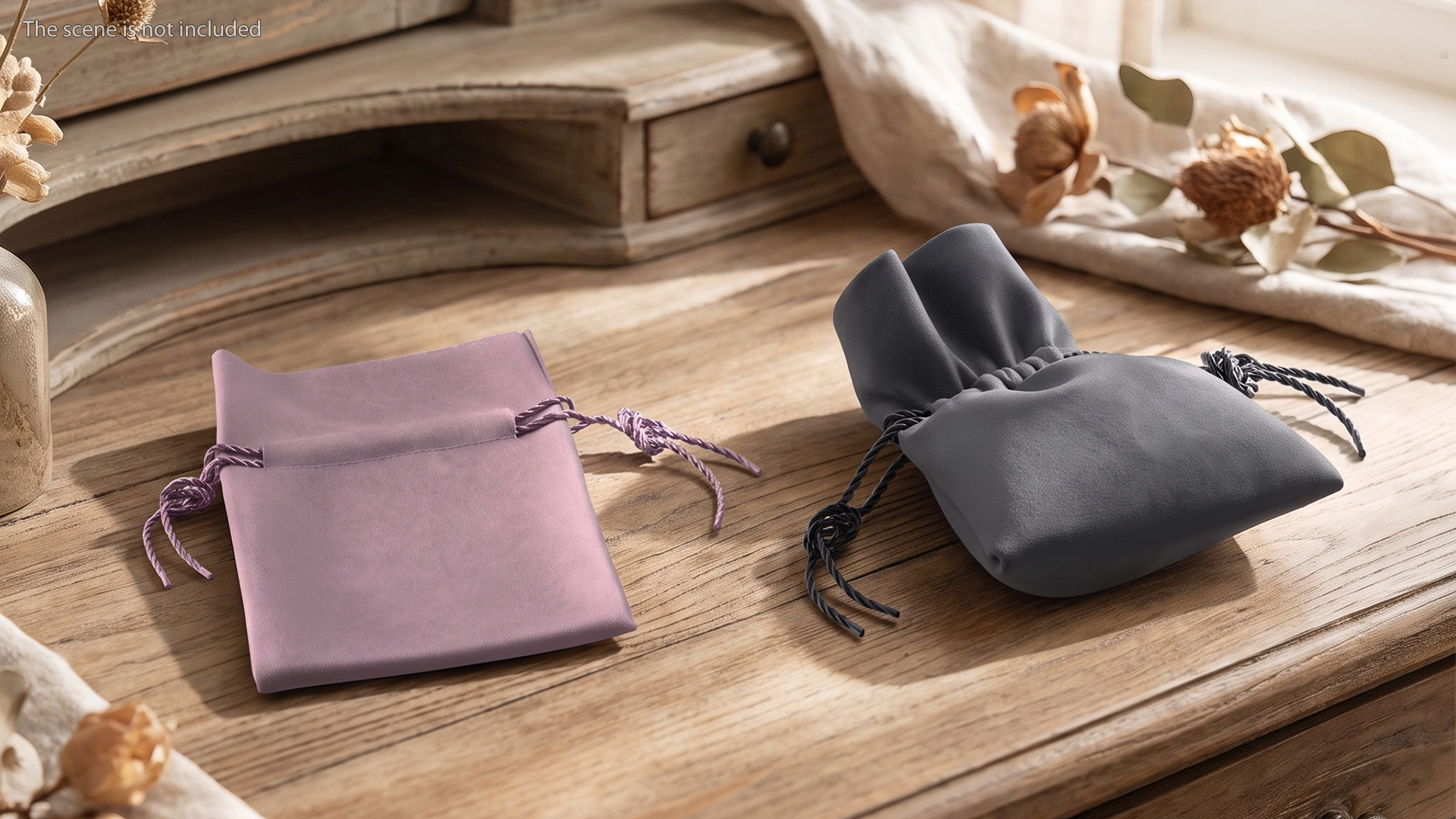Velvet Jewelry Pouch Set, view 2