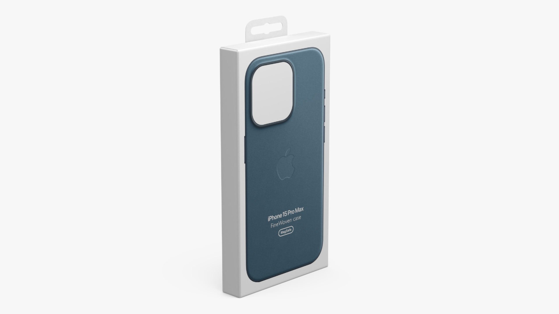 3D Apple iPhone 15 Pro Max FineWoven Case Packaging model