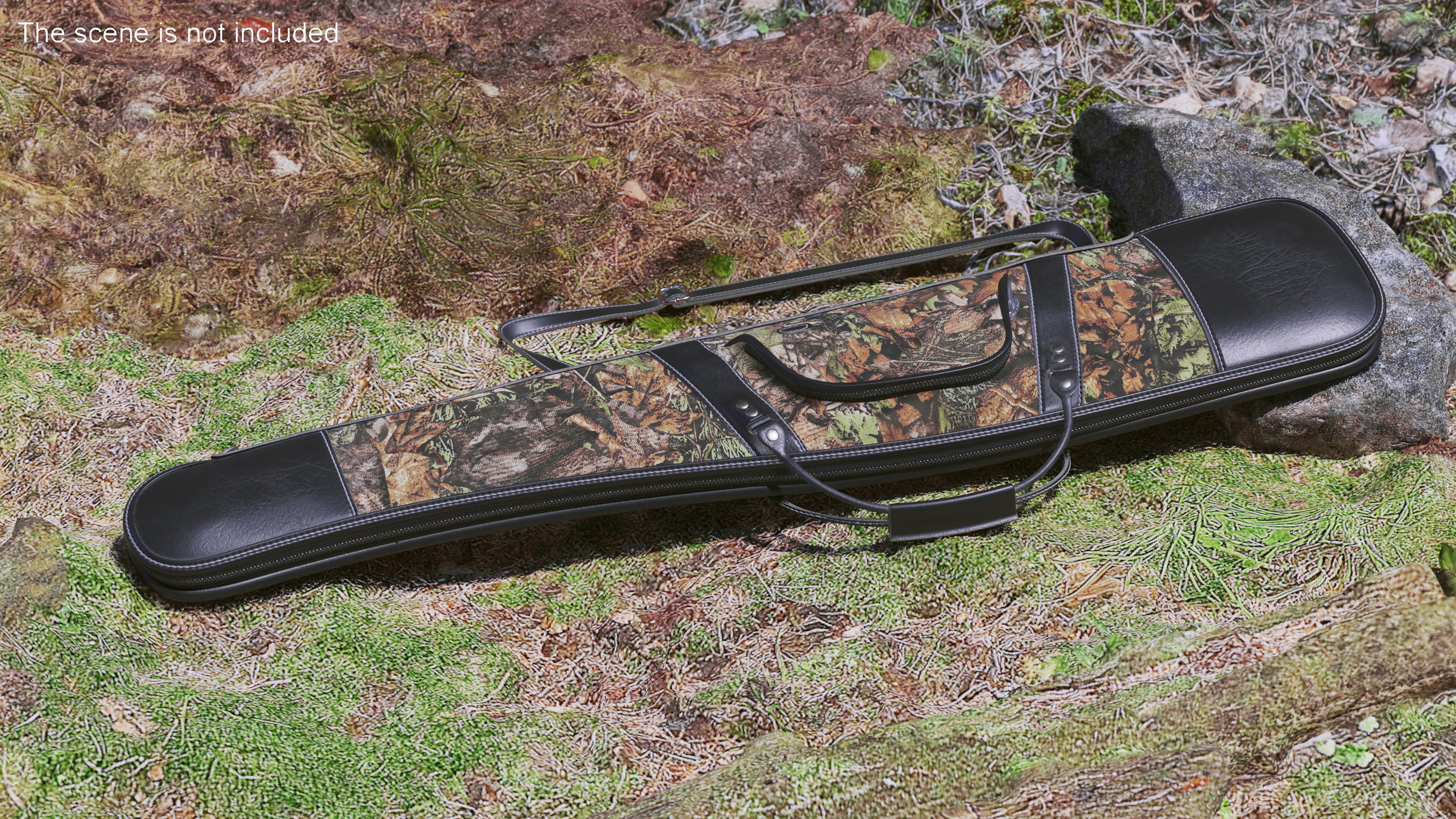 Hunting Rifle Bag with Shoulder Strap 3D
