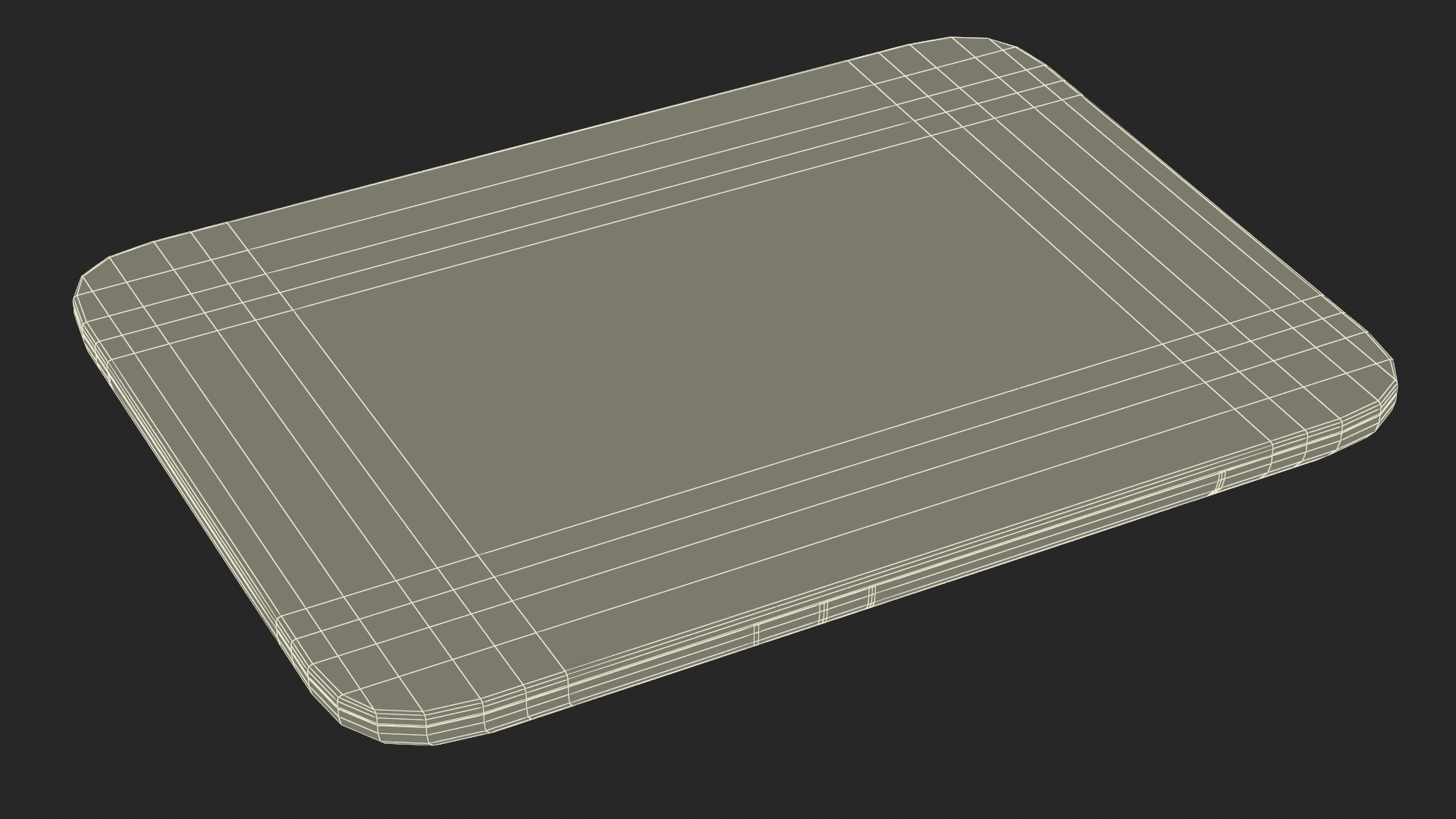 Compact Digital Kitchen Scale 3D model