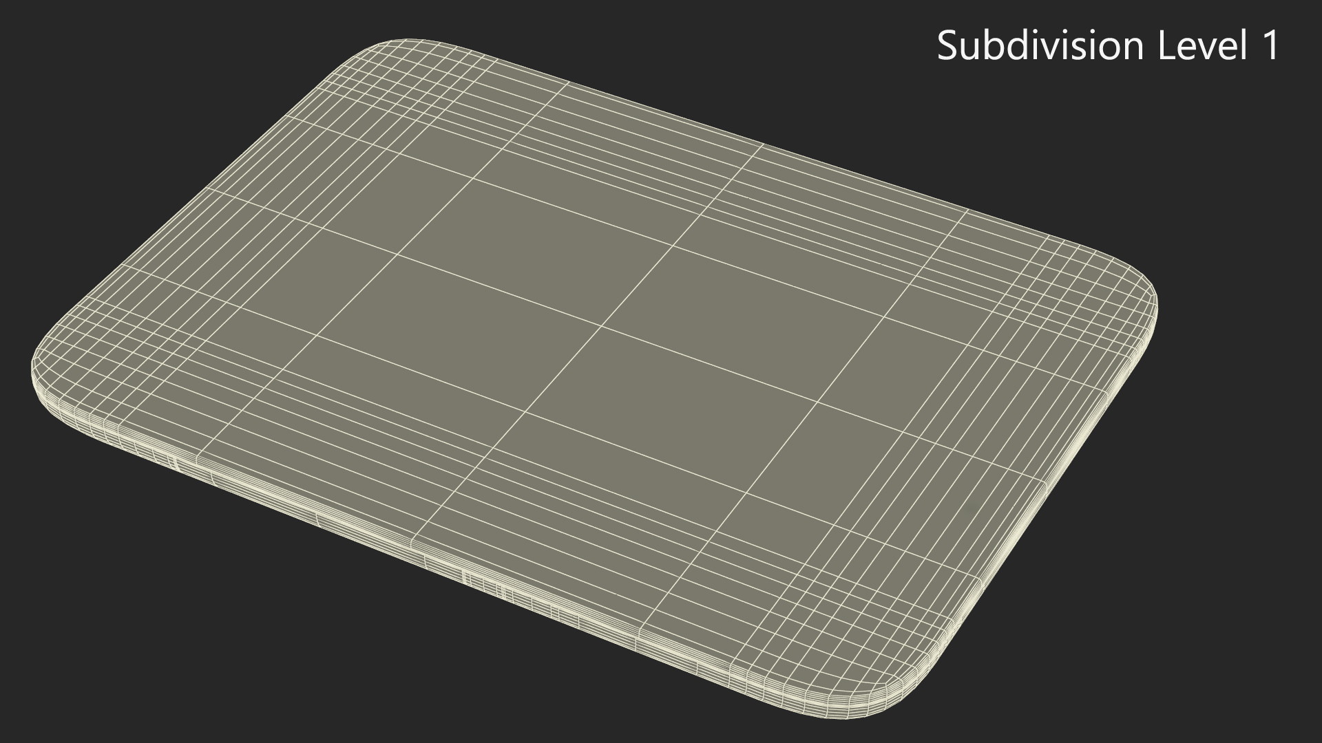 Compact Digital Kitchen Scale 3D model