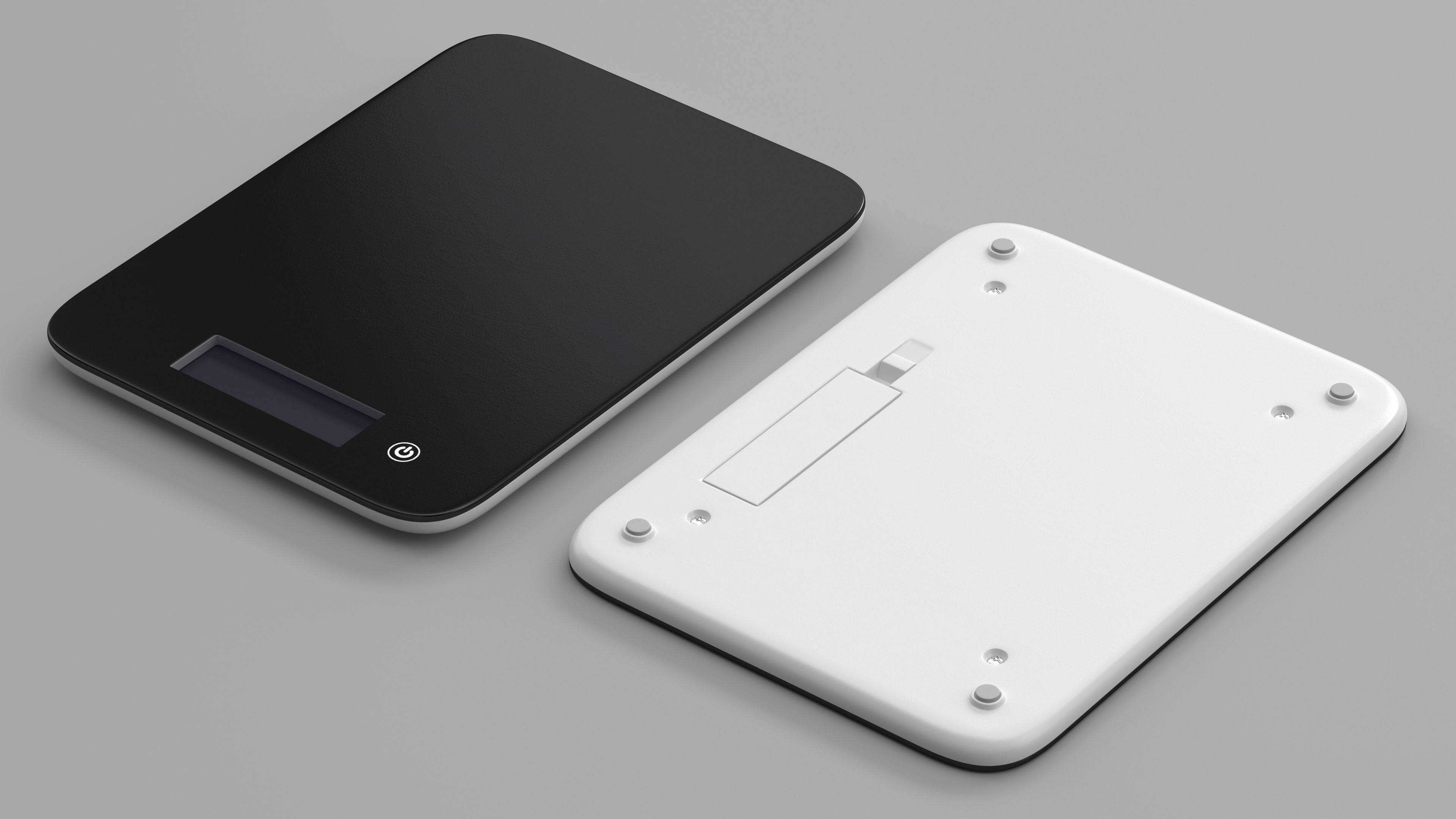 Compact Digital Kitchen Scale 3D model