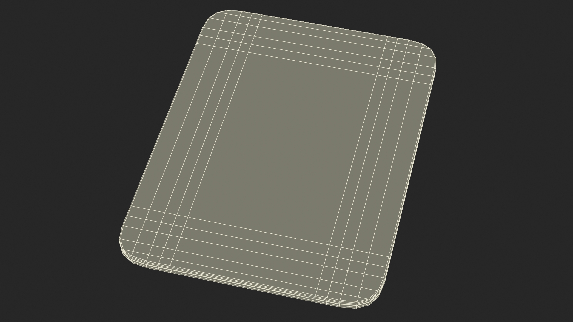 Compact Digital Kitchen Scale 3D model