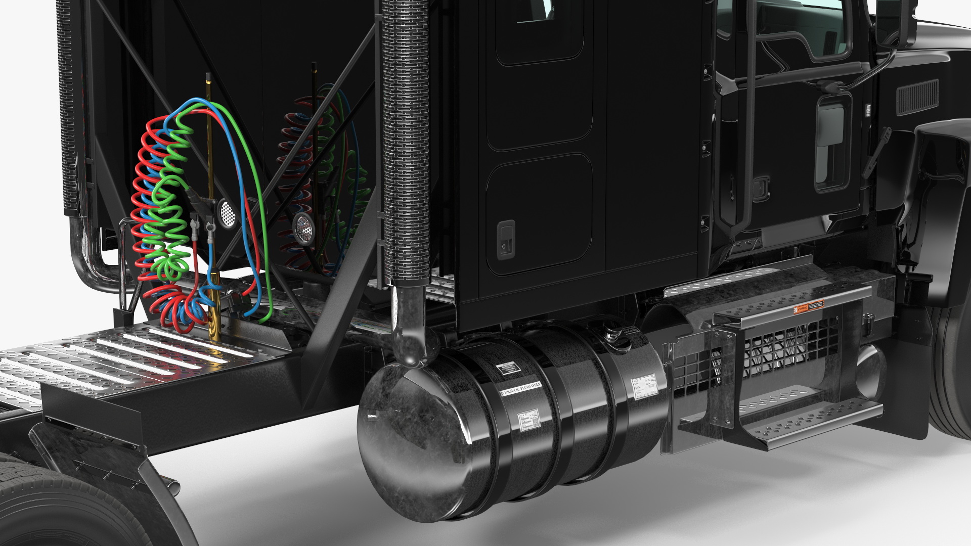 3D Pinnacle 2025 Truck Black Simplified