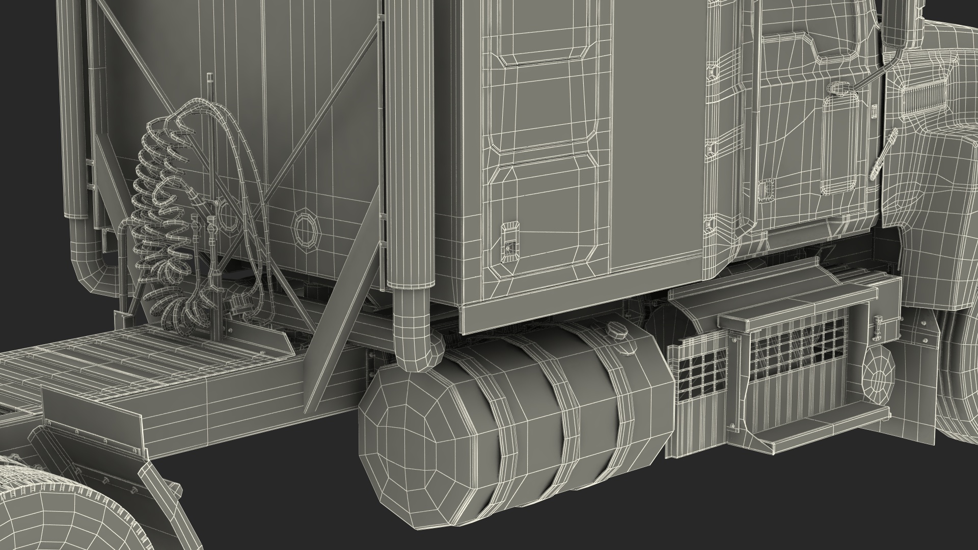 3D Pinnacle 2025 Truck Black Simplified