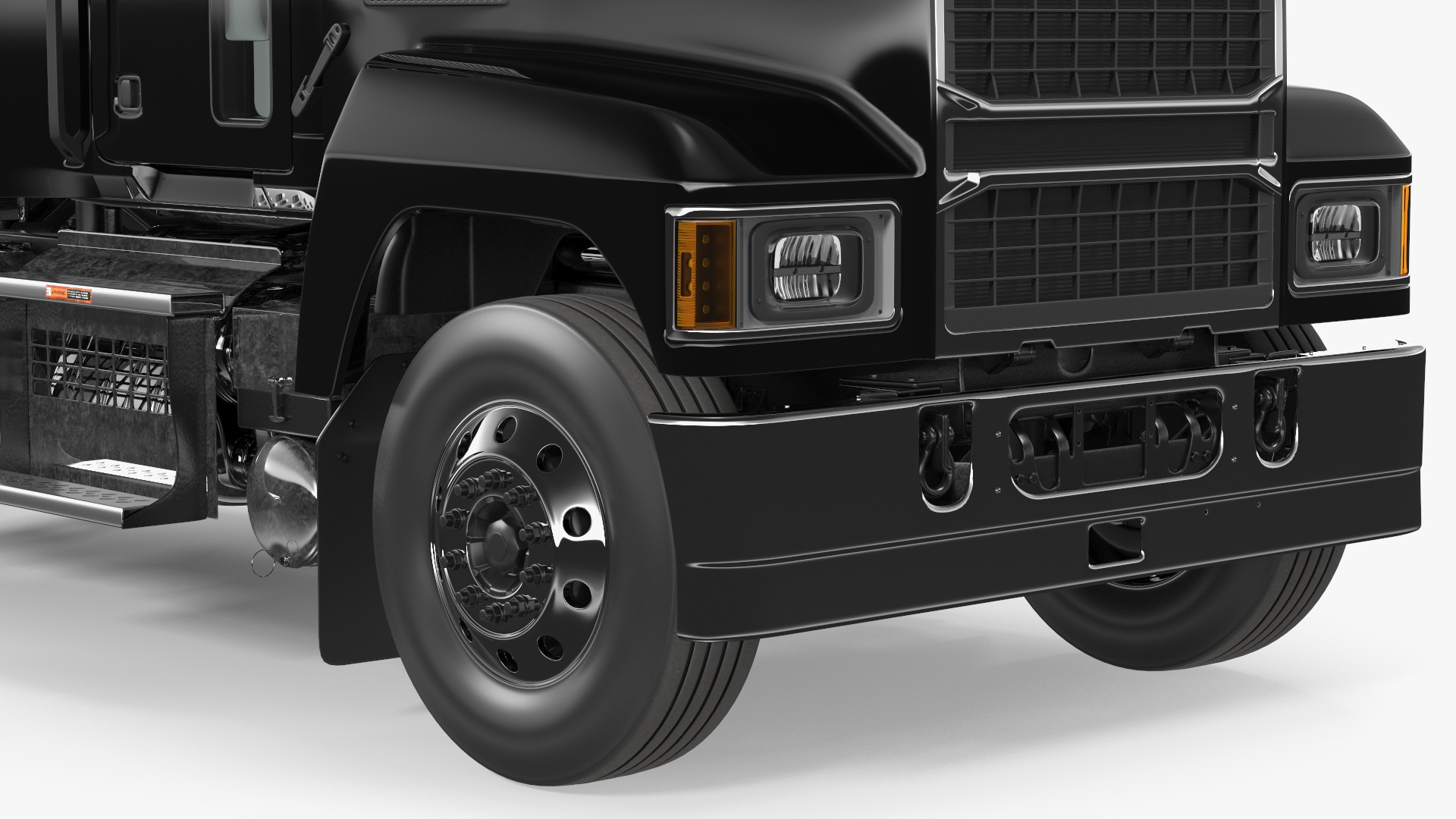3D Pinnacle 2025 Truck Black Simplified