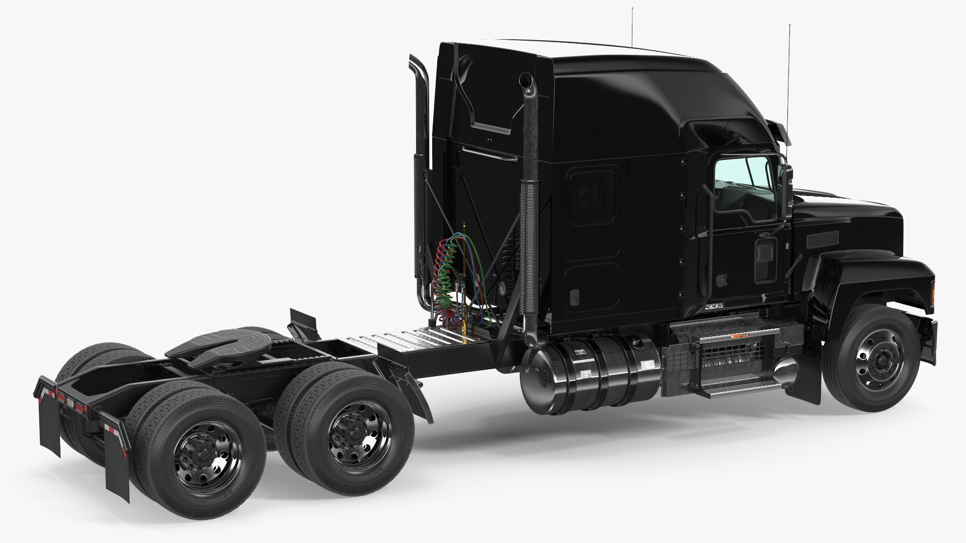 3D Pinnacle 2025 Truck Black Simplified