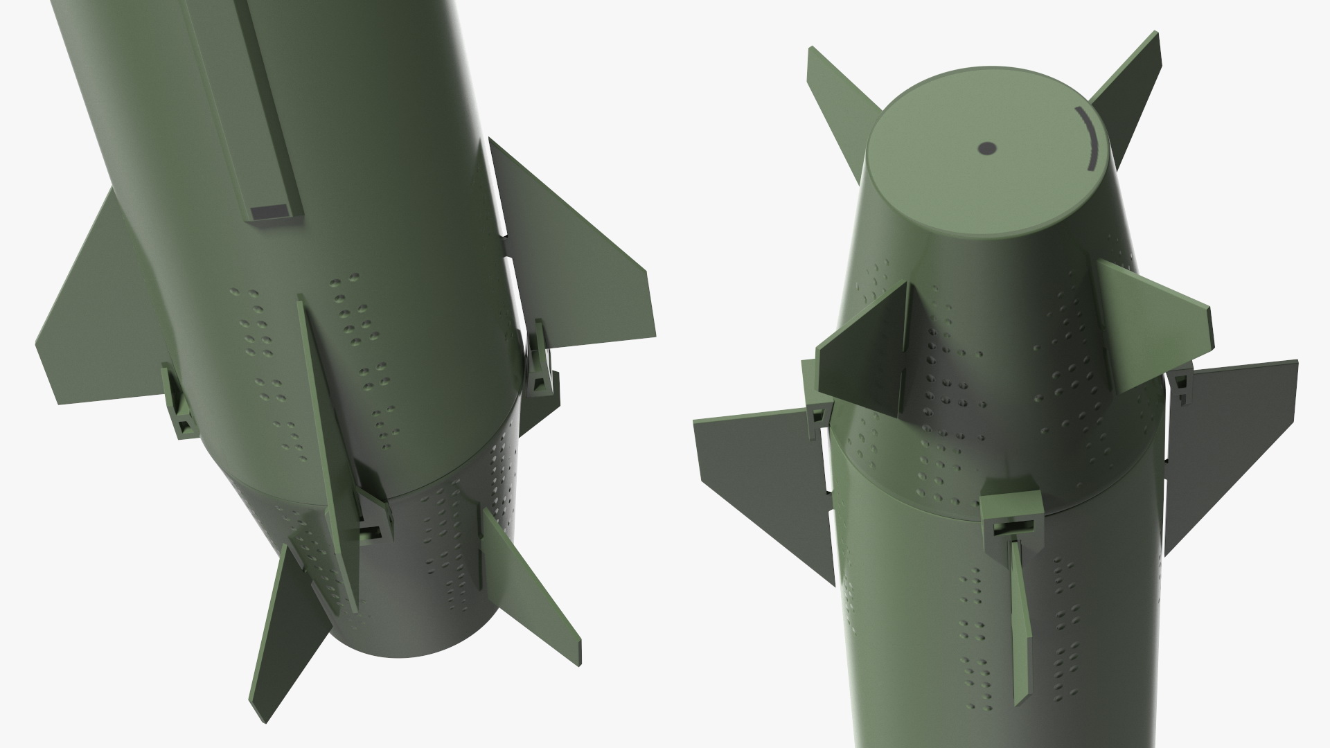 3D Hypersonic Ballistic Missile model