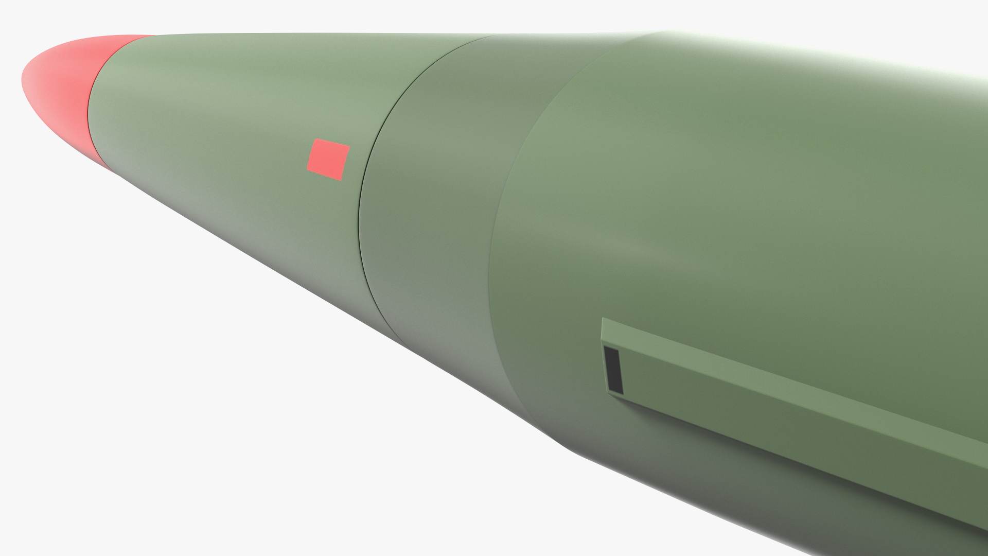 3D Hypersonic Ballistic Missile model