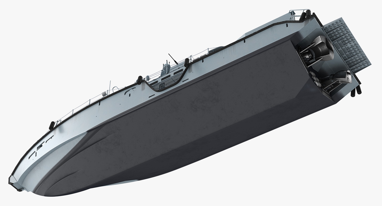 3D model Mark VI Patrol Boat Dirty