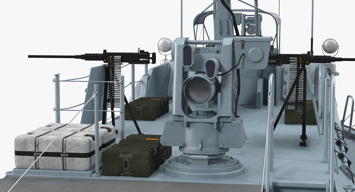 3D model Mark VI Patrol Boat Dirty