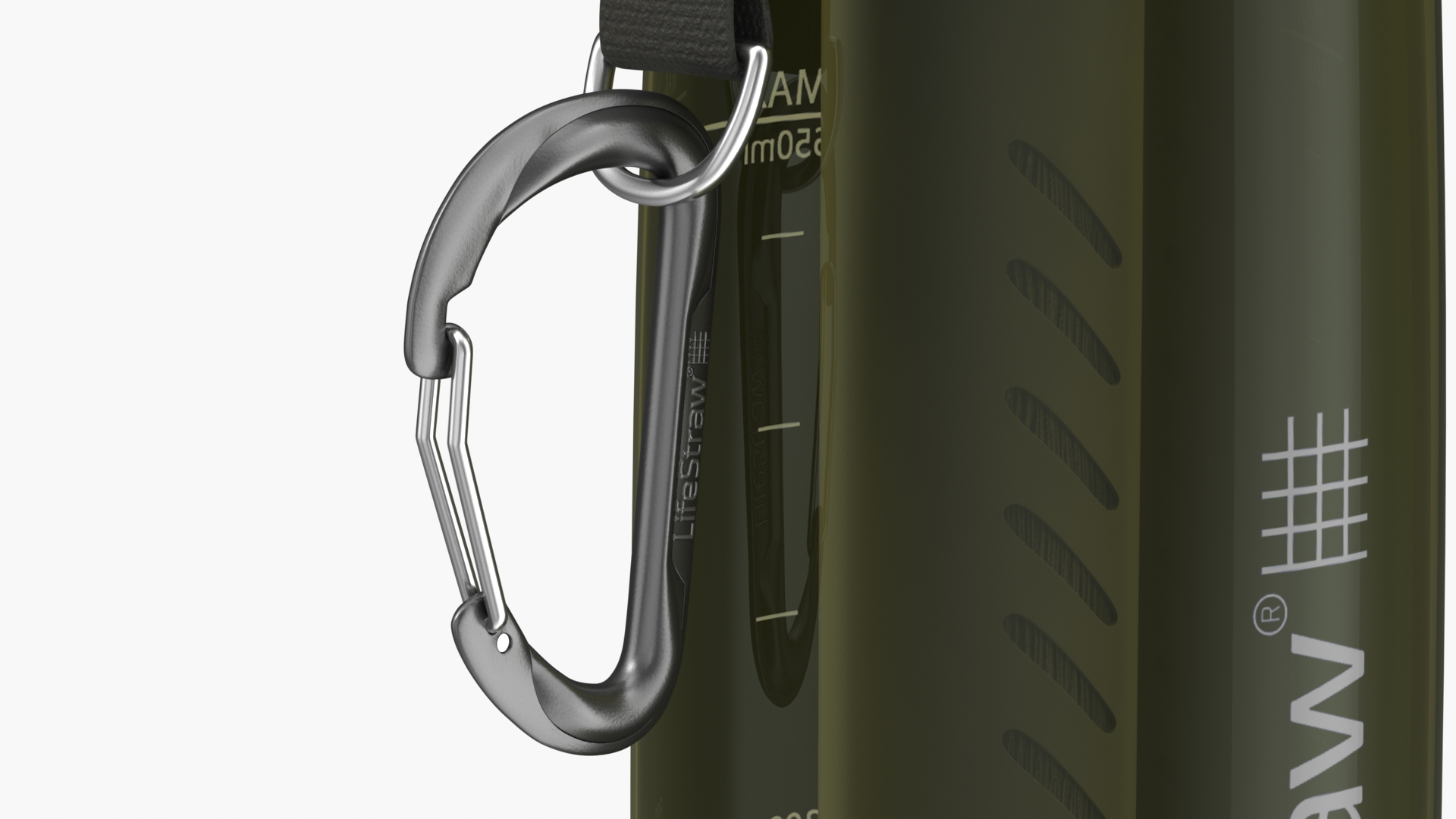 3D LifeStraw Go Water Filter Bottle with Integrated Filter Straw