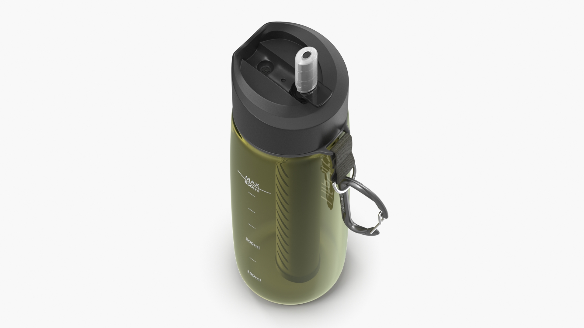 3D LifeStraw Go Water Filter Bottle with Integrated Filter Straw