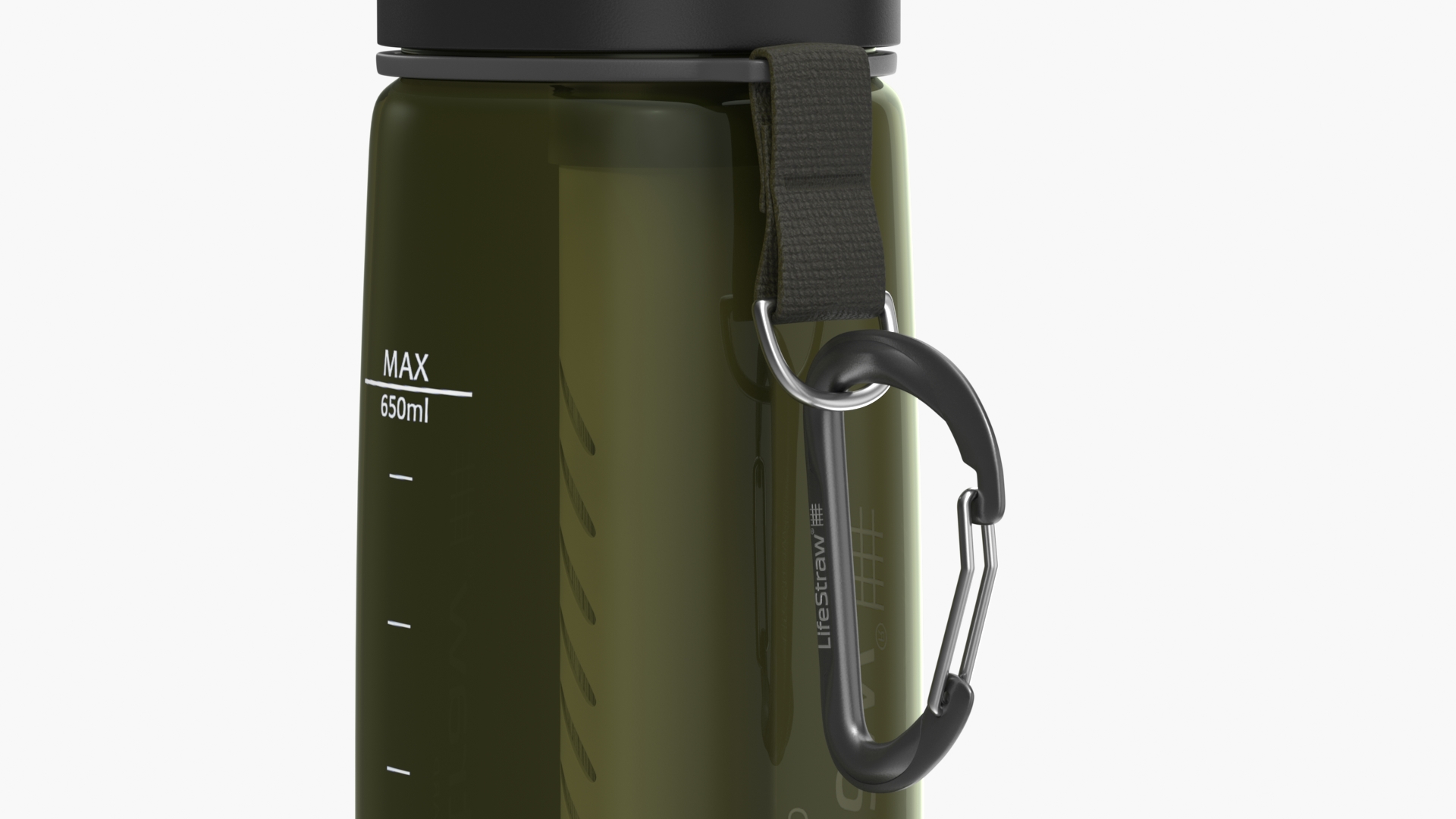 3D LifeStraw Go Water Filter Bottle with Integrated Filter Straw