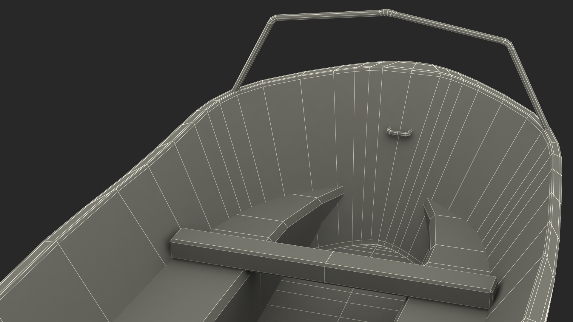 Hydraulic Rescue Boat Davit 3D