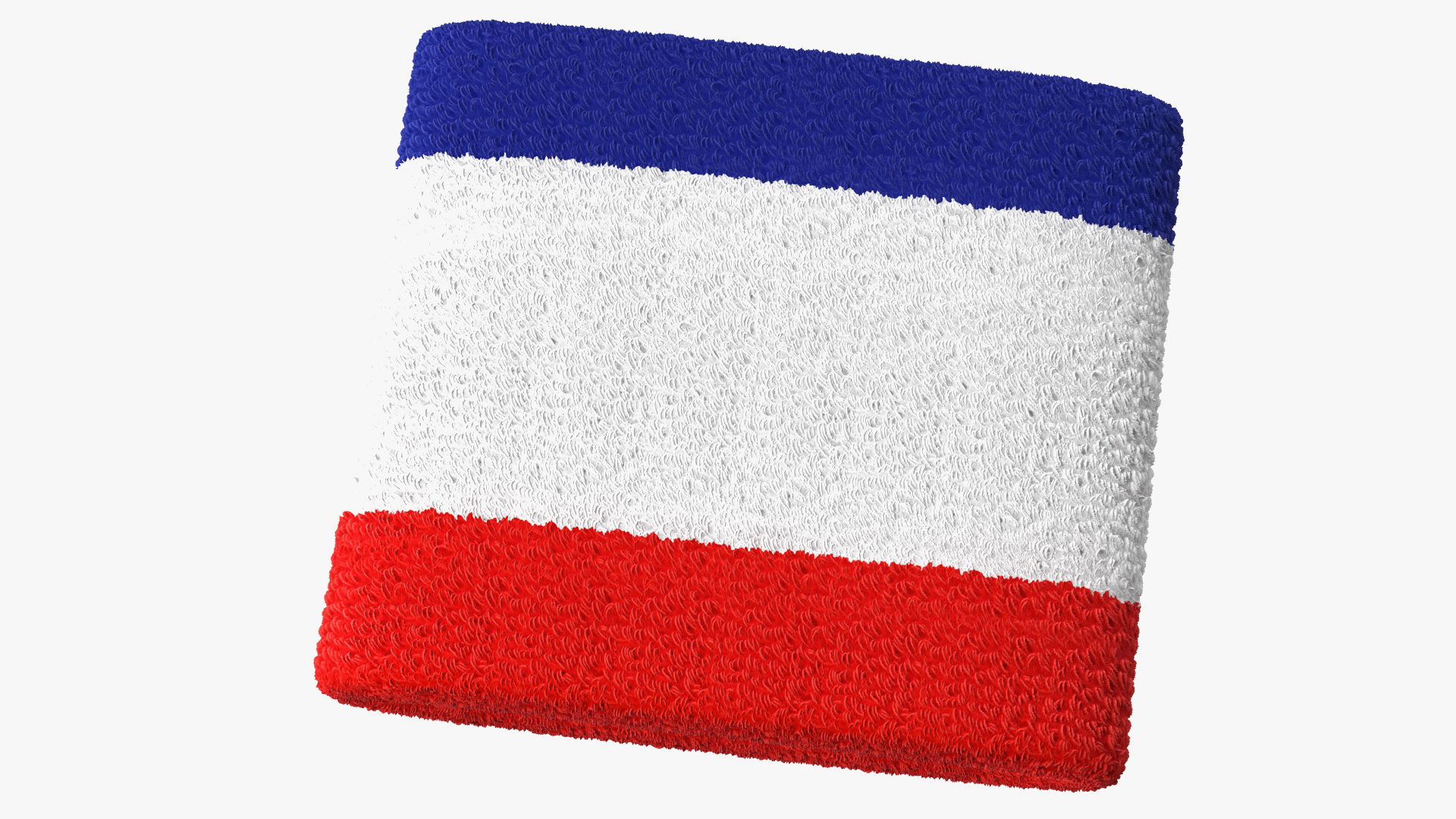 3D Nike Swoosh Wristband Folded Colored