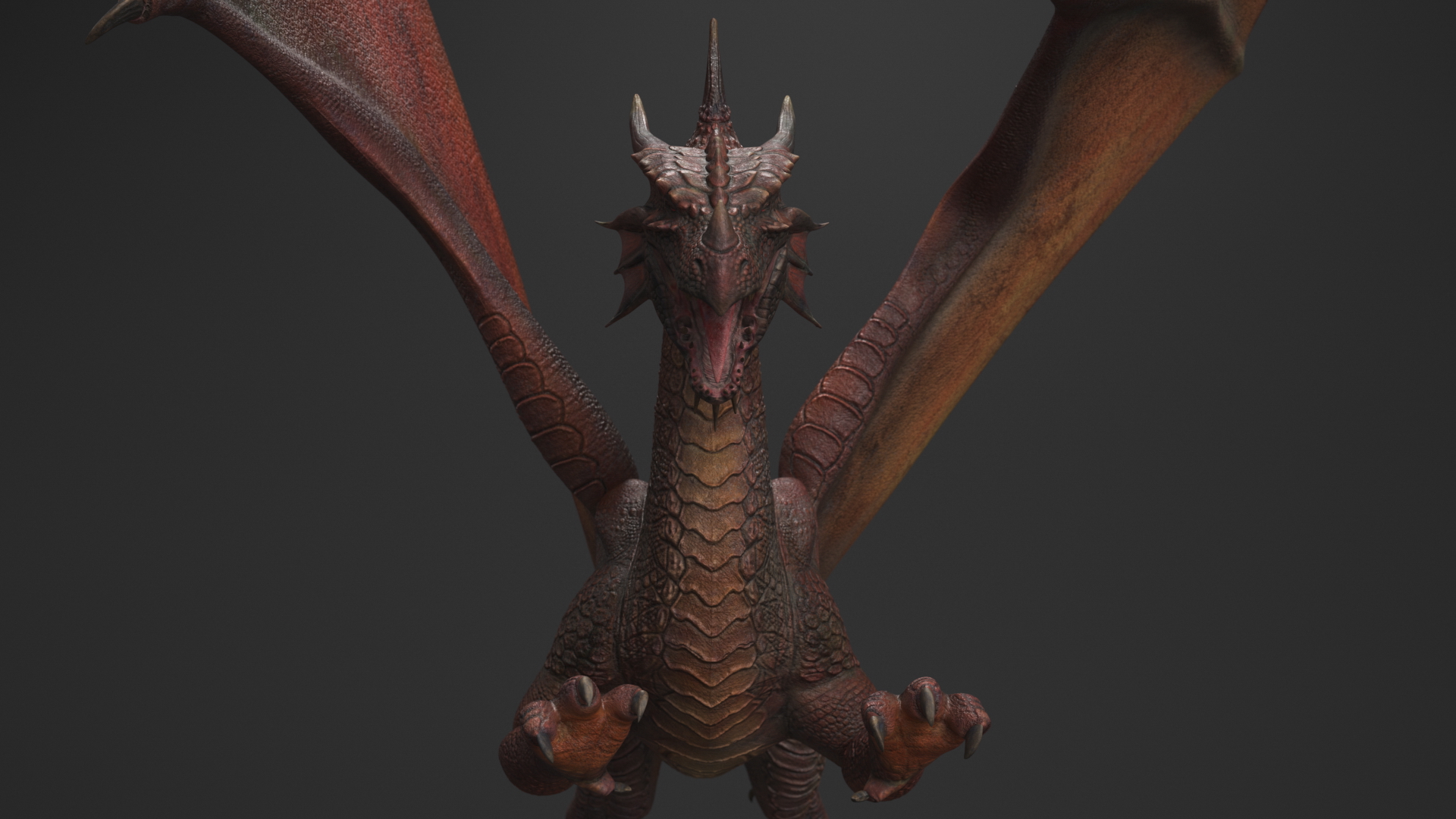 3D Ancient Dragon Rigged