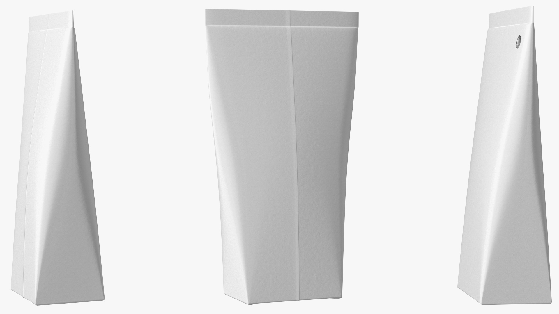 3D model Triangle Shaped Aseptic Liquid Packaging