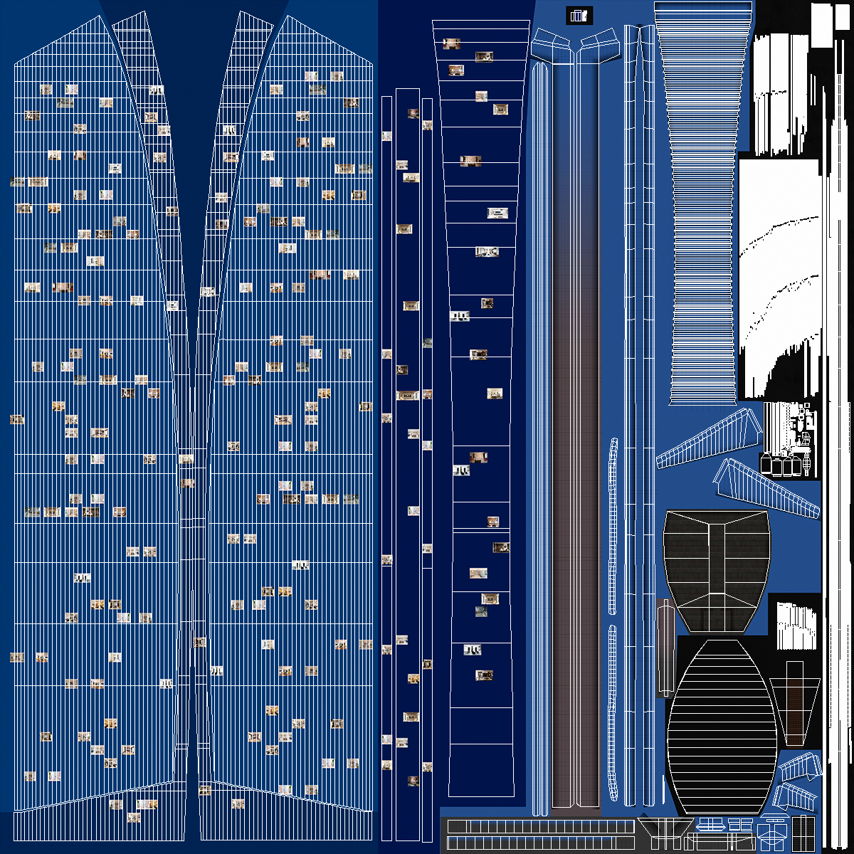 3D model Business Tower Light