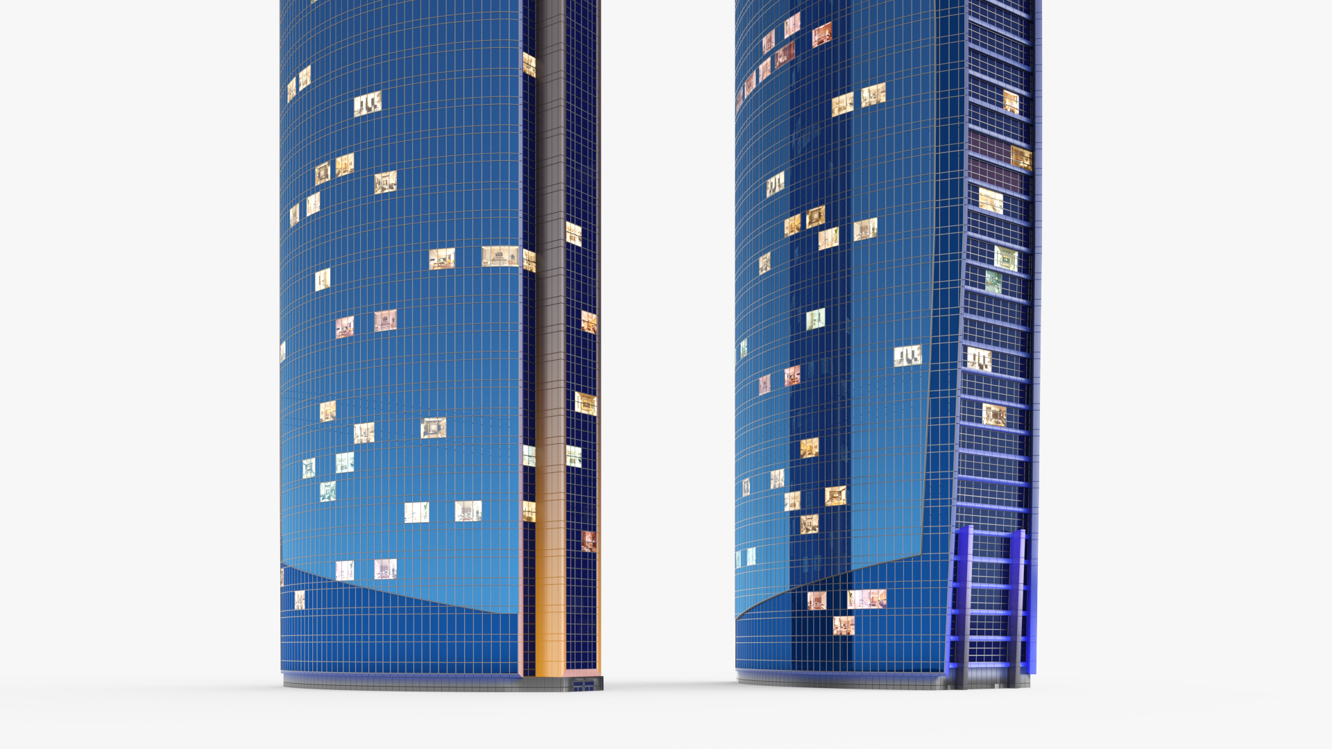 3D model Business Tower Light