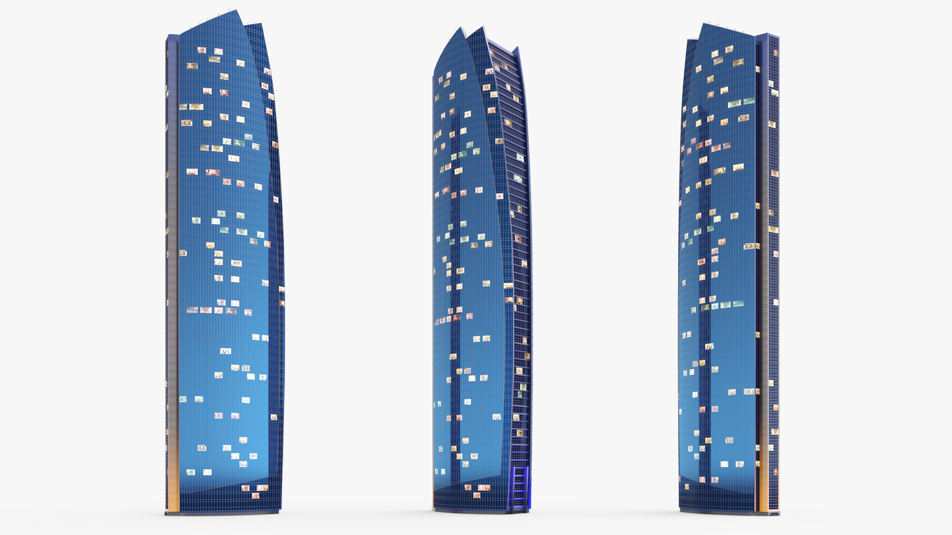 3D model Business Tower Light