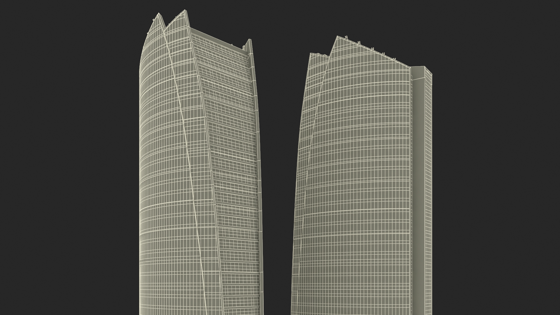 3D model Business Tower Light