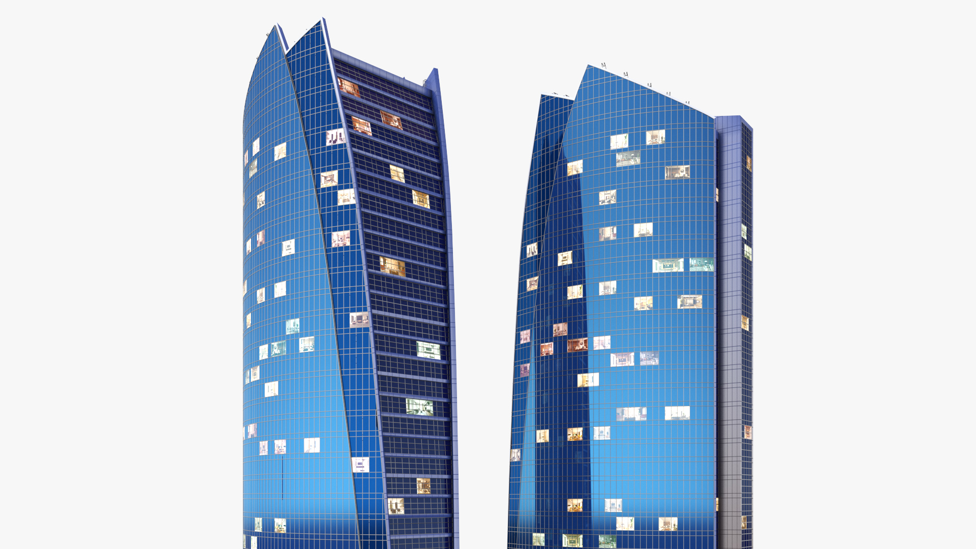 3D model Business Tower Light