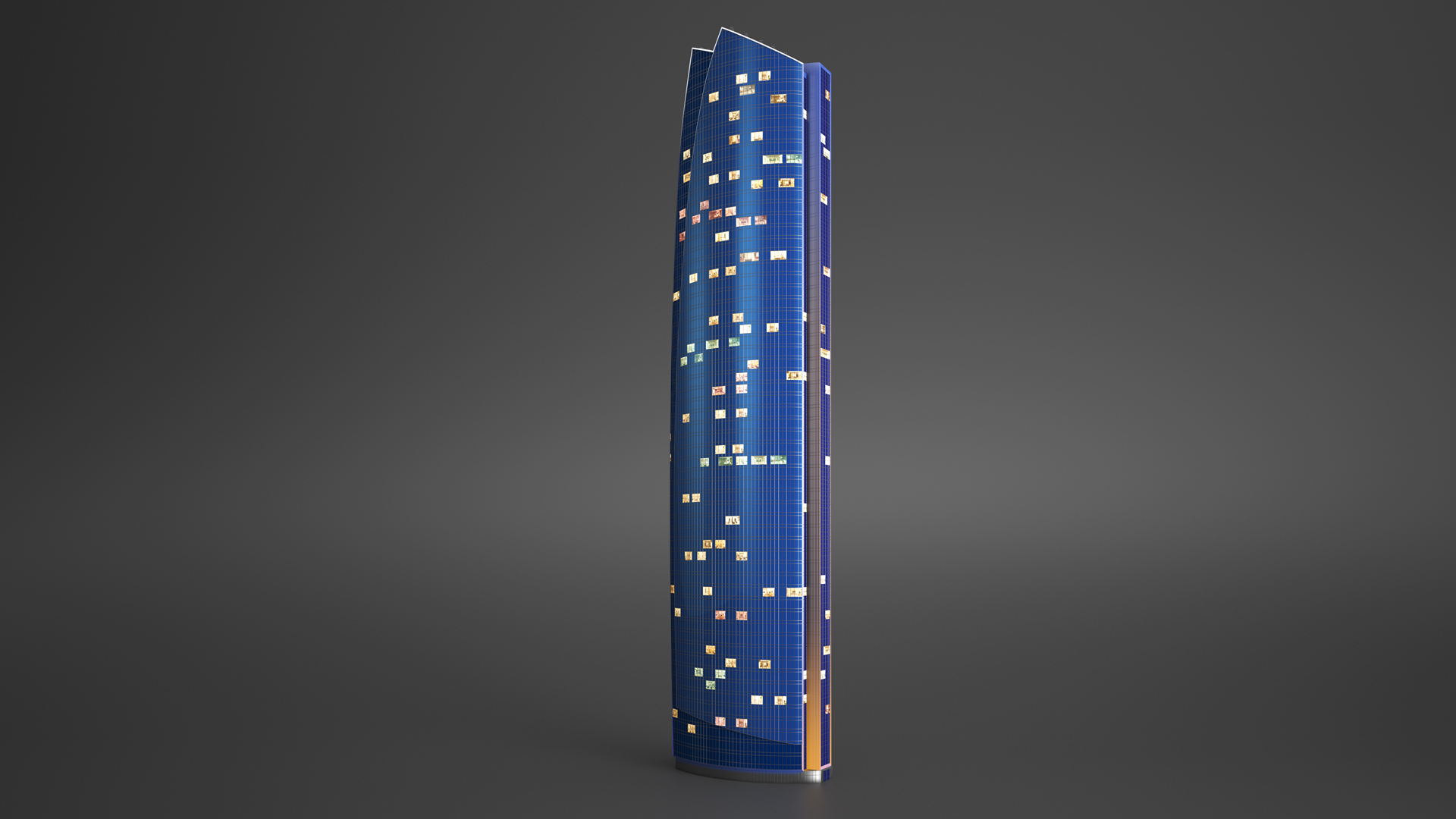 3D model Business Tower Light