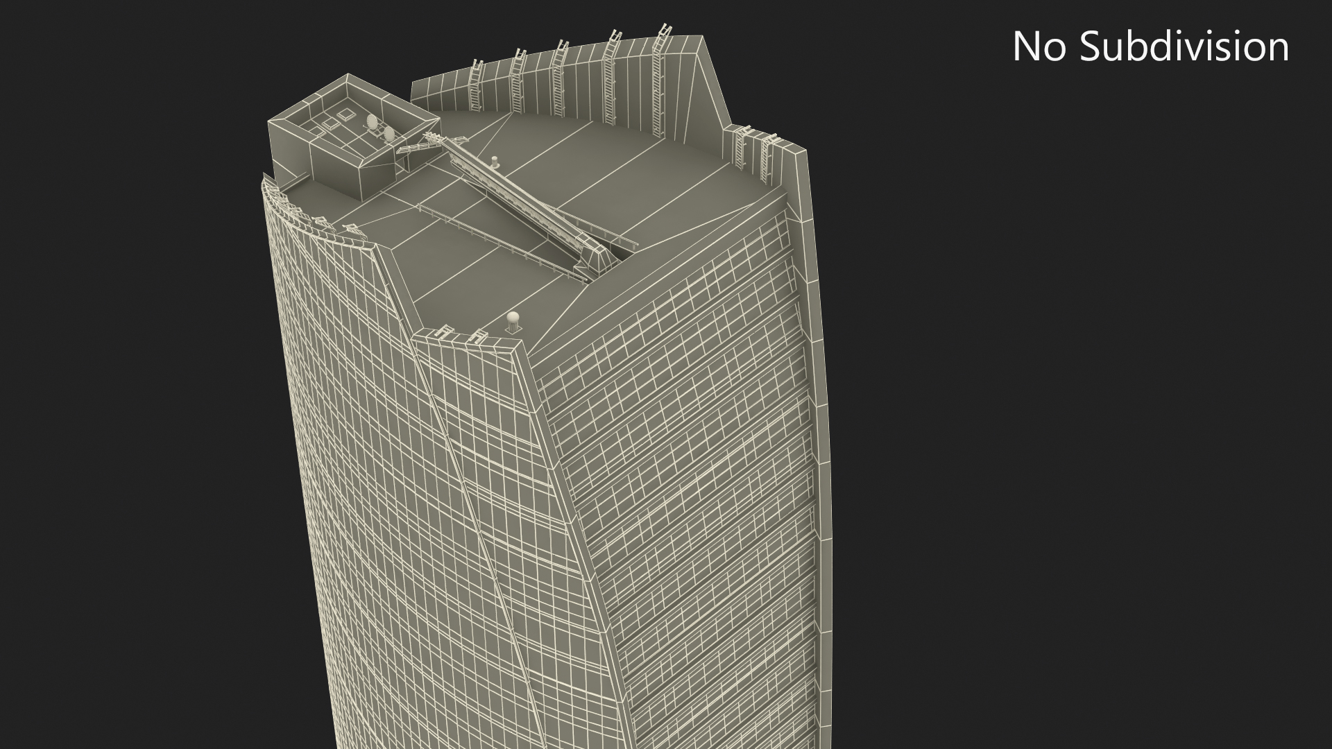 3D model Business Tower Light