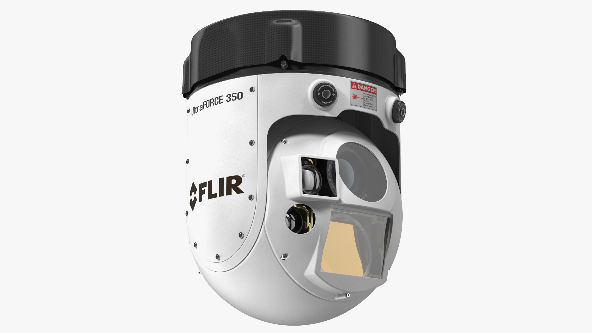3D model Compact Multisensor Gyro Stabilized Surveillance System UltraForce 350