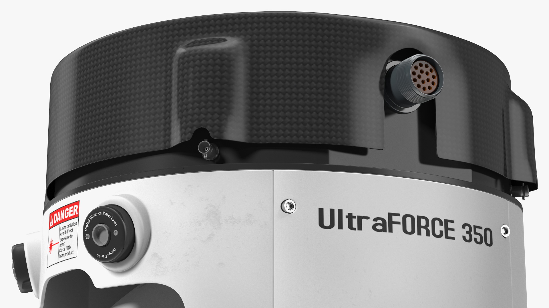 3D model Compact Multisensor Gyro Stabilized Surveillance System UltraForce 350