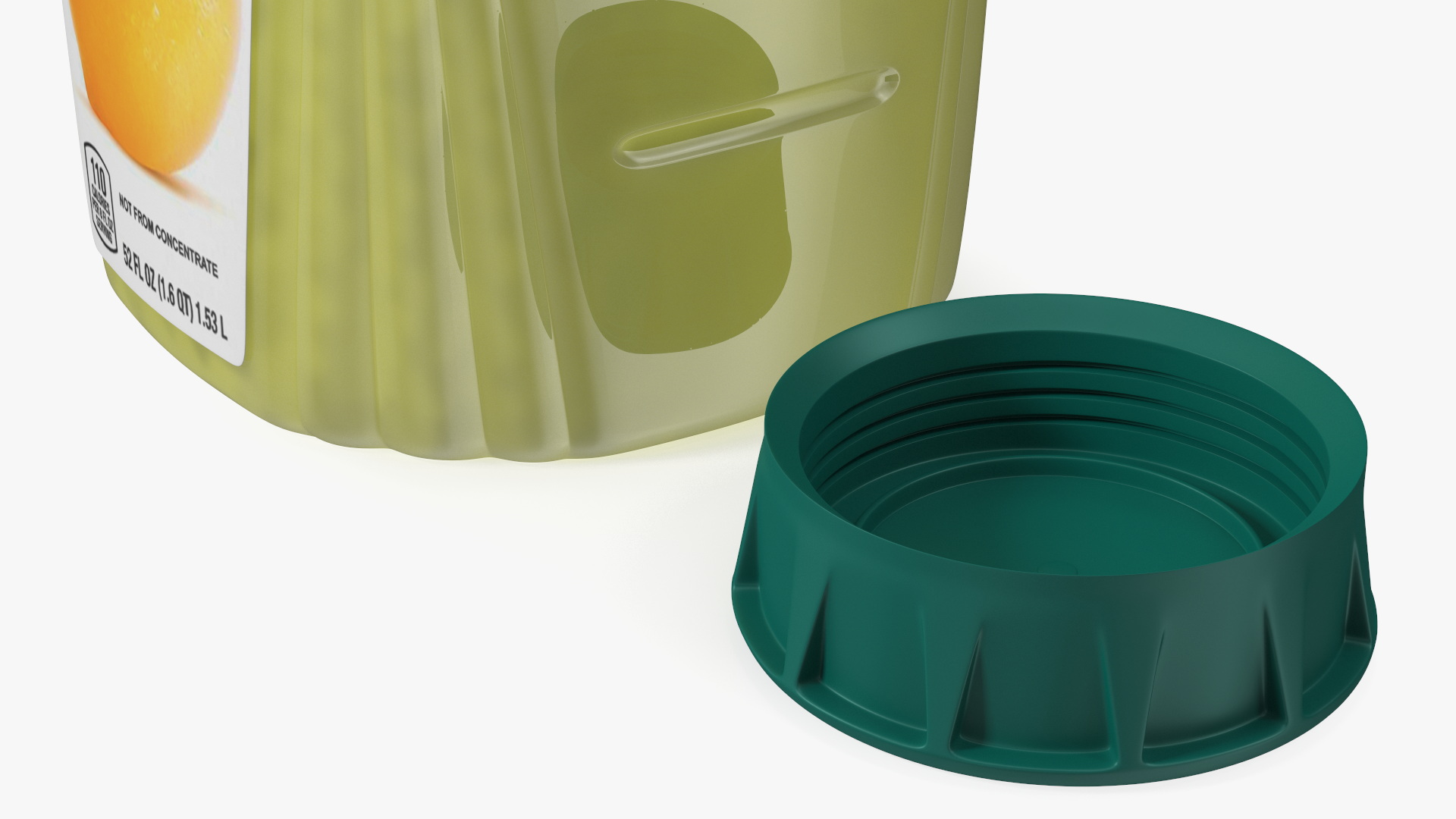 3D model Lemon Beverage Simply Lemonade Open