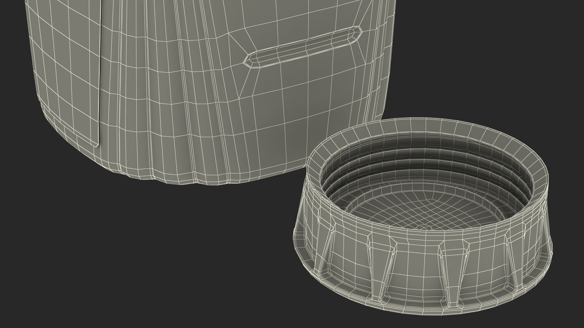 3D model Lemon Beverage Simply Lemonade Open