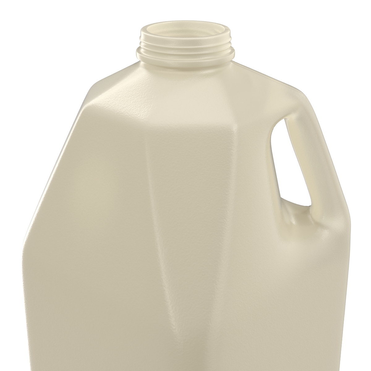 Milk Half Gallon Plastic Bottle Generic 3D model