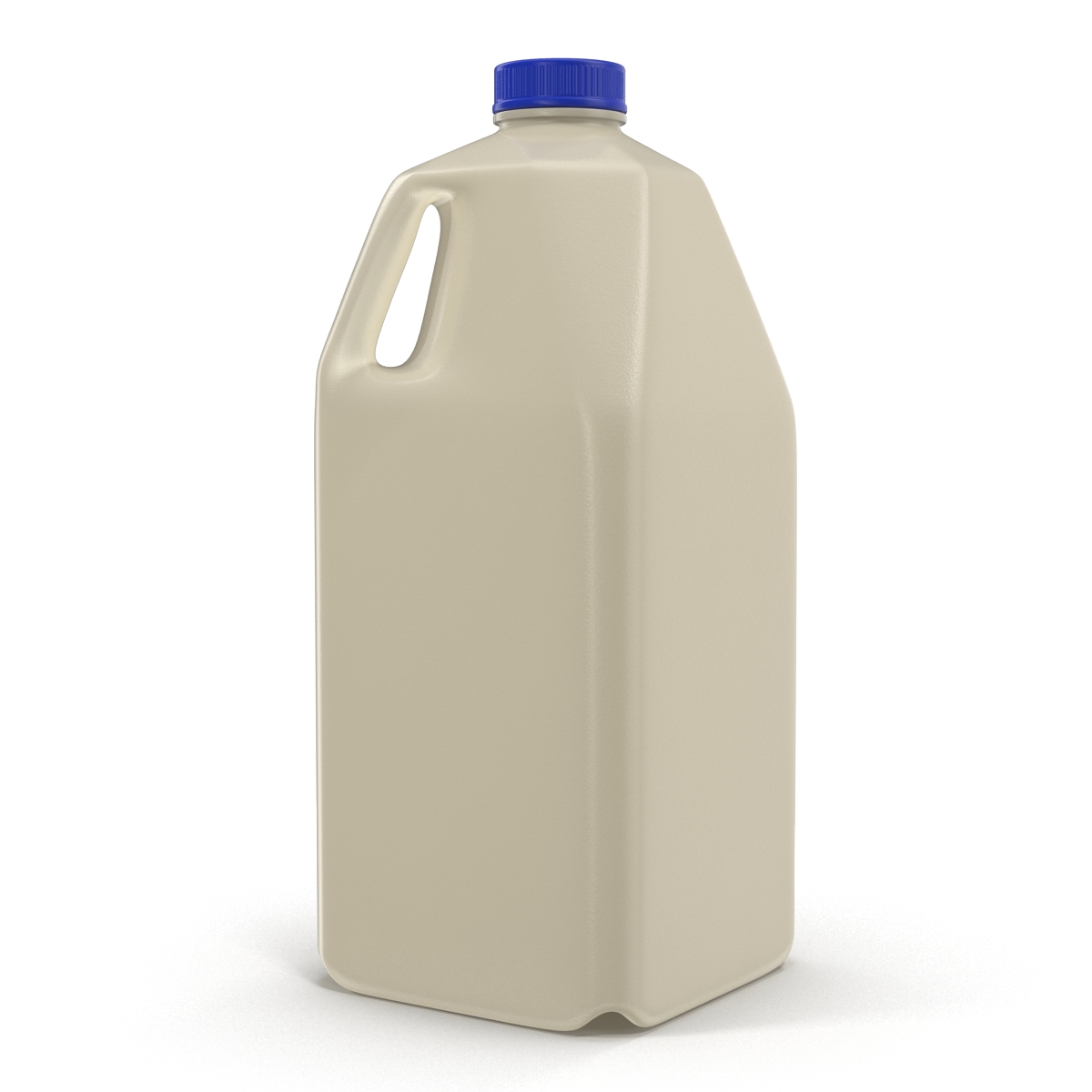 Milk Half Gallon Plastic Bottle Generic 3D model