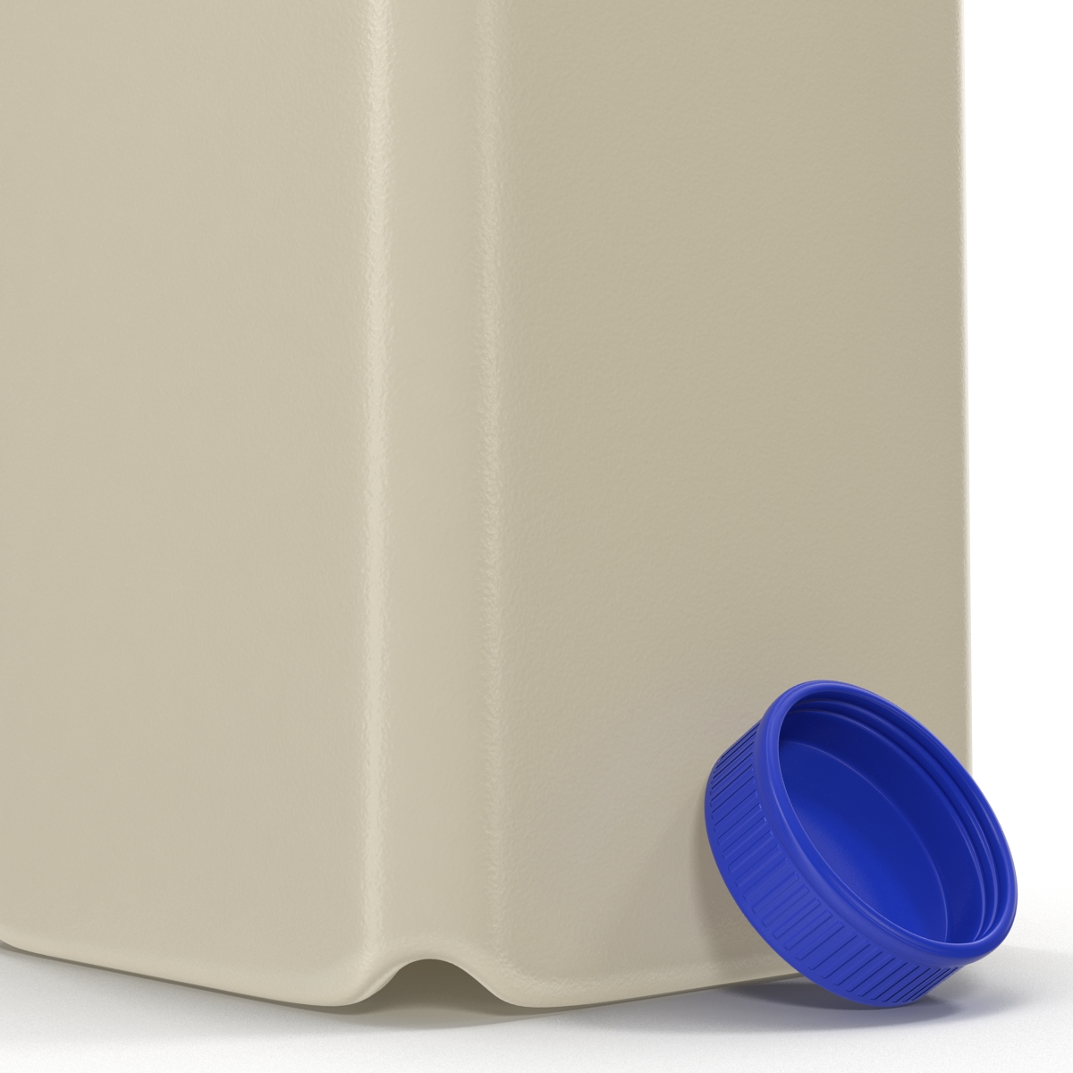 Milk Half Gallon Plastic Bottle Generic 3D model
