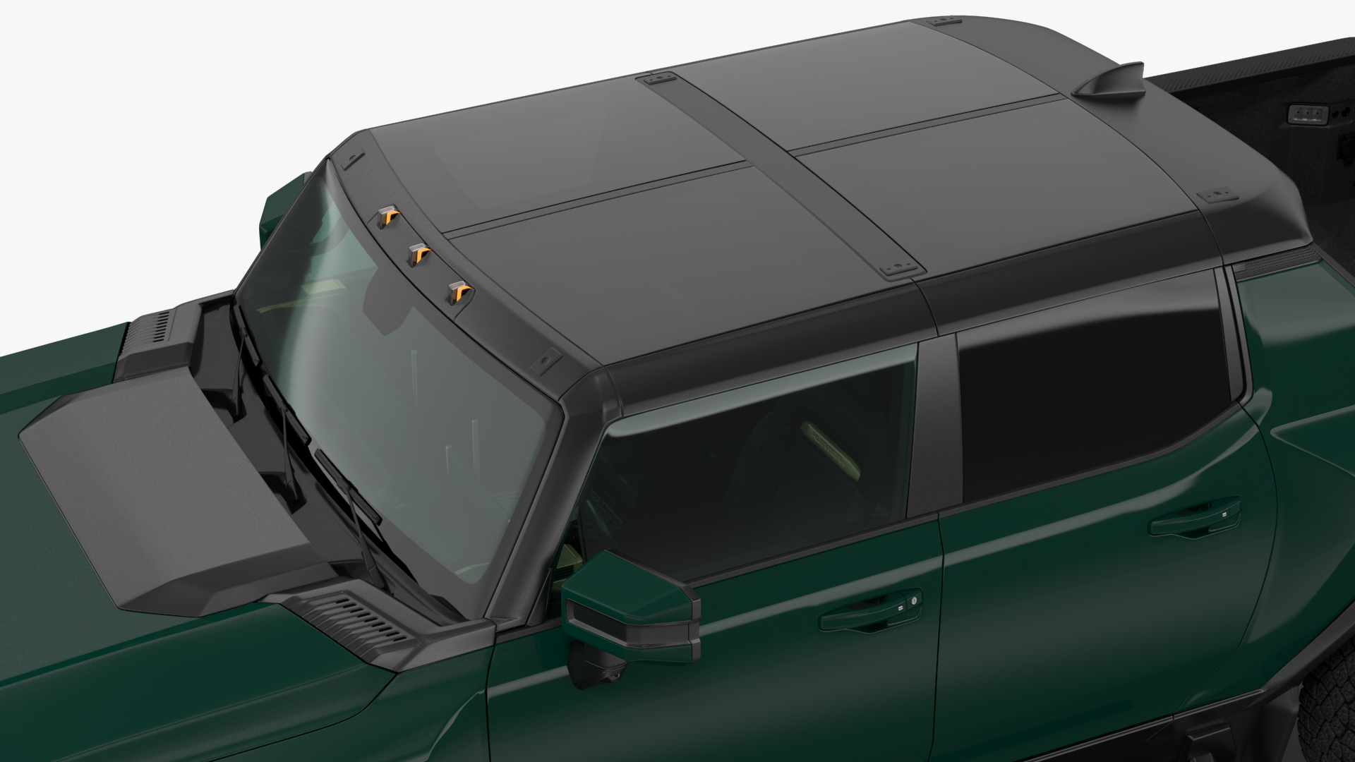 3D GMC Hummer EV Pickup Simple Interior