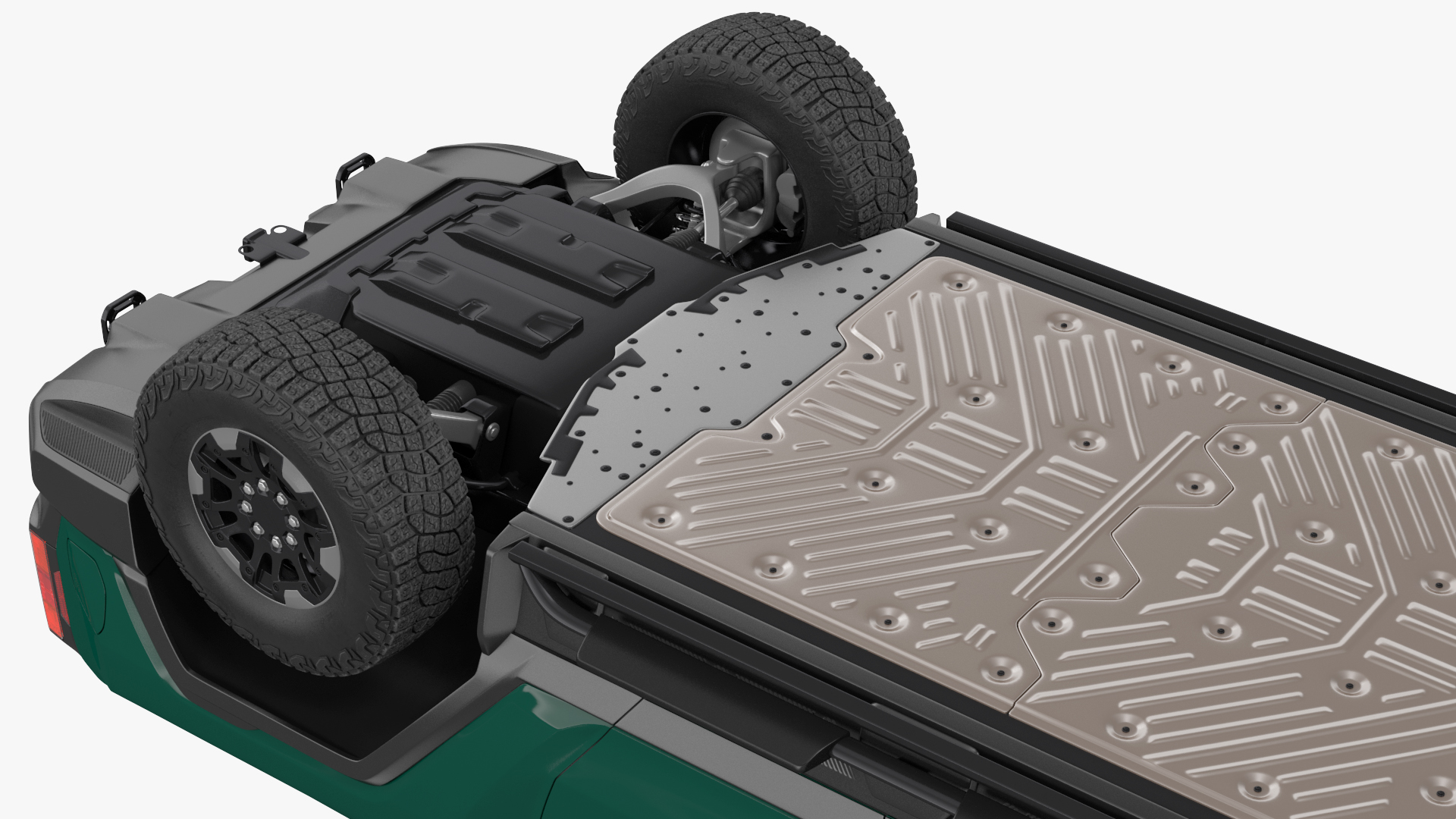3D GMC Hummer EV Pickup Simple Interior