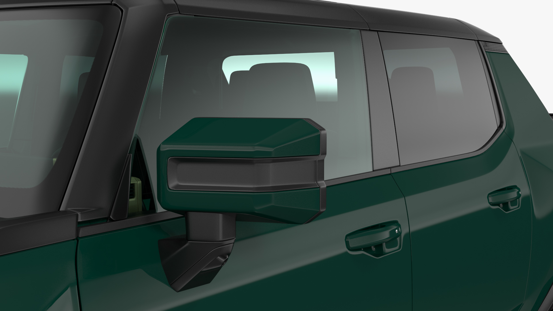 3D GMC Hummer EV Pickup Simple Interior