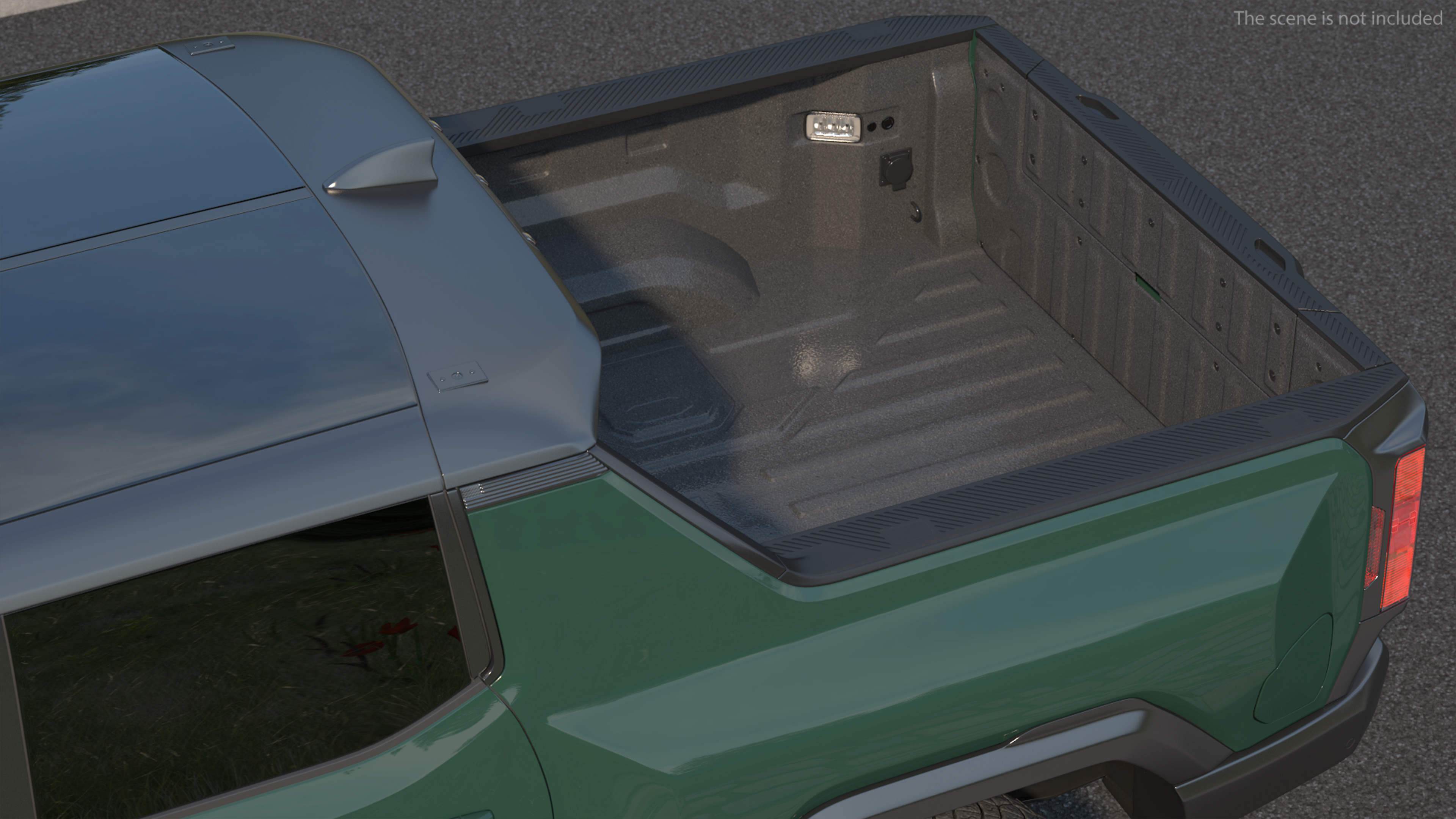 3D GMC Hummer EV Pickup Simple Interior