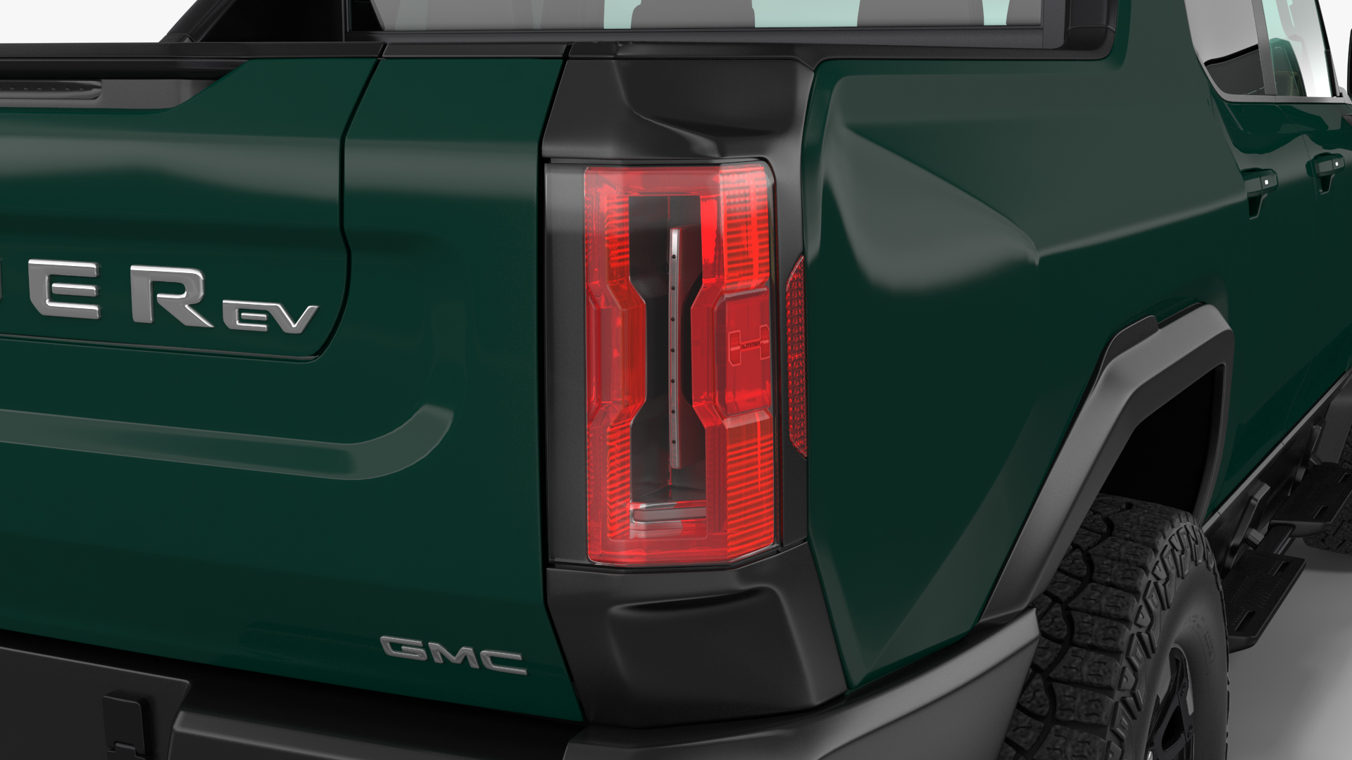 3D GMC Hummer EV Pickup Simple Interior