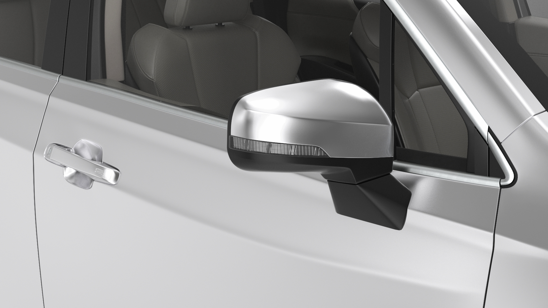 3D Subaru Forester 2022 White