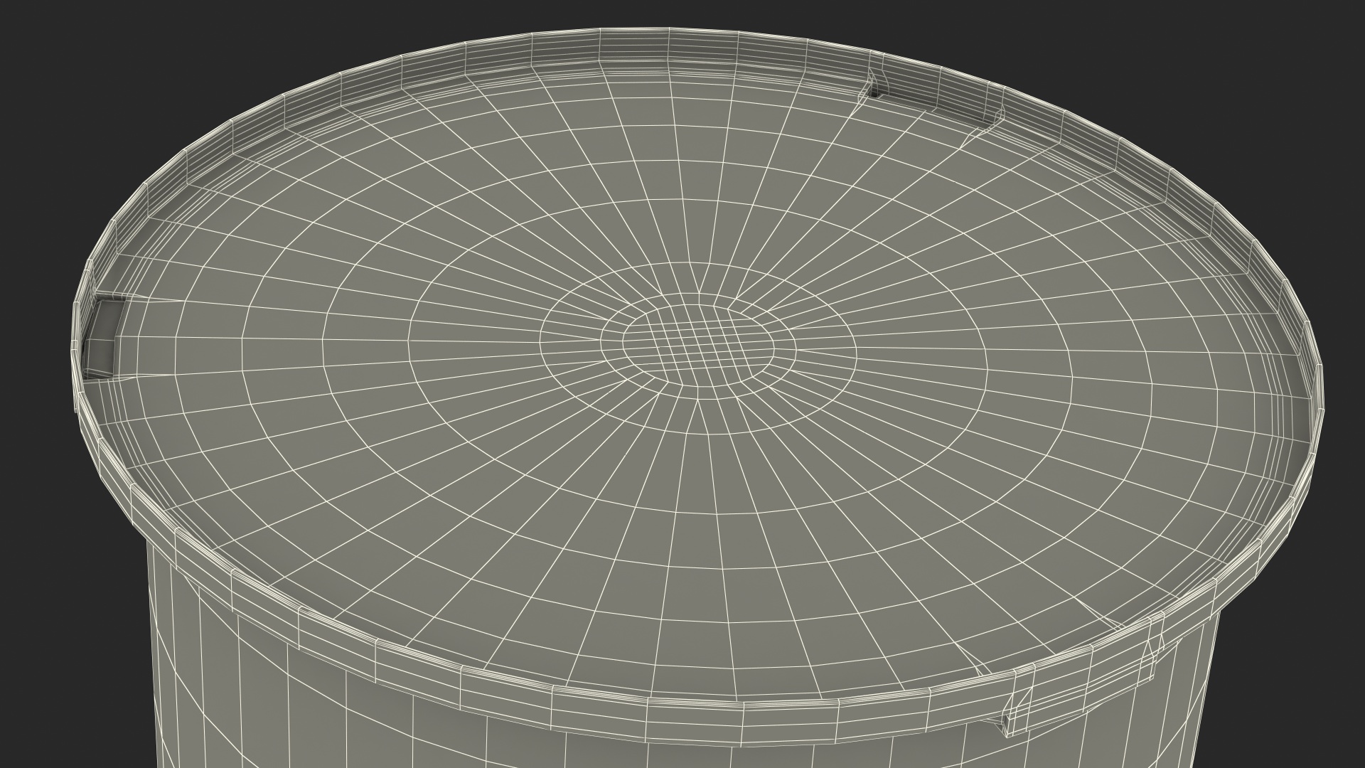 Empty CD DVD Spindle Cake Box for 50 Discs 3D