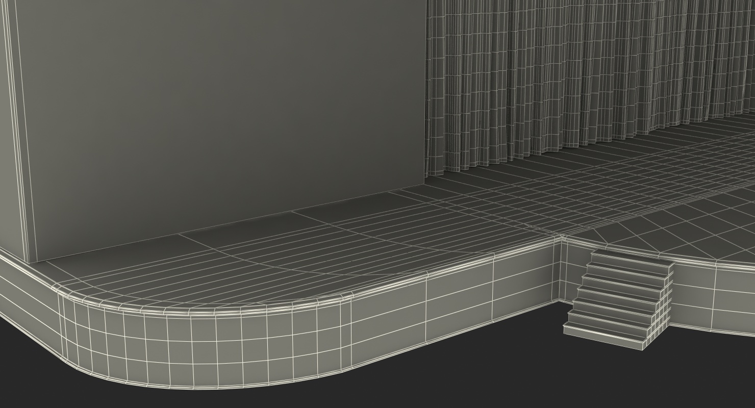 3D model Simple Theater Stage