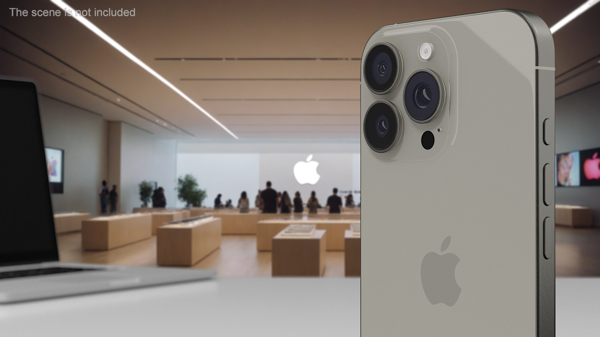 3D IPhone 16 Pro and MagSafe Battery Pack model