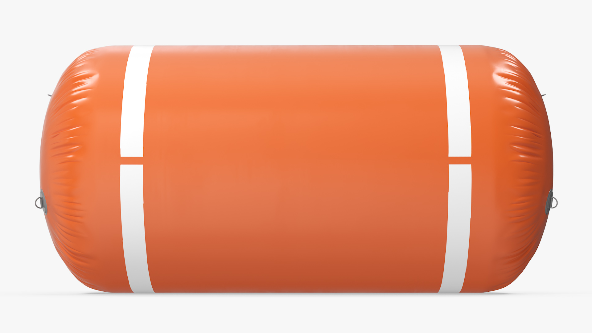 Floating Inflatable Marker Buoy for Water Sport Orange Line 3D model