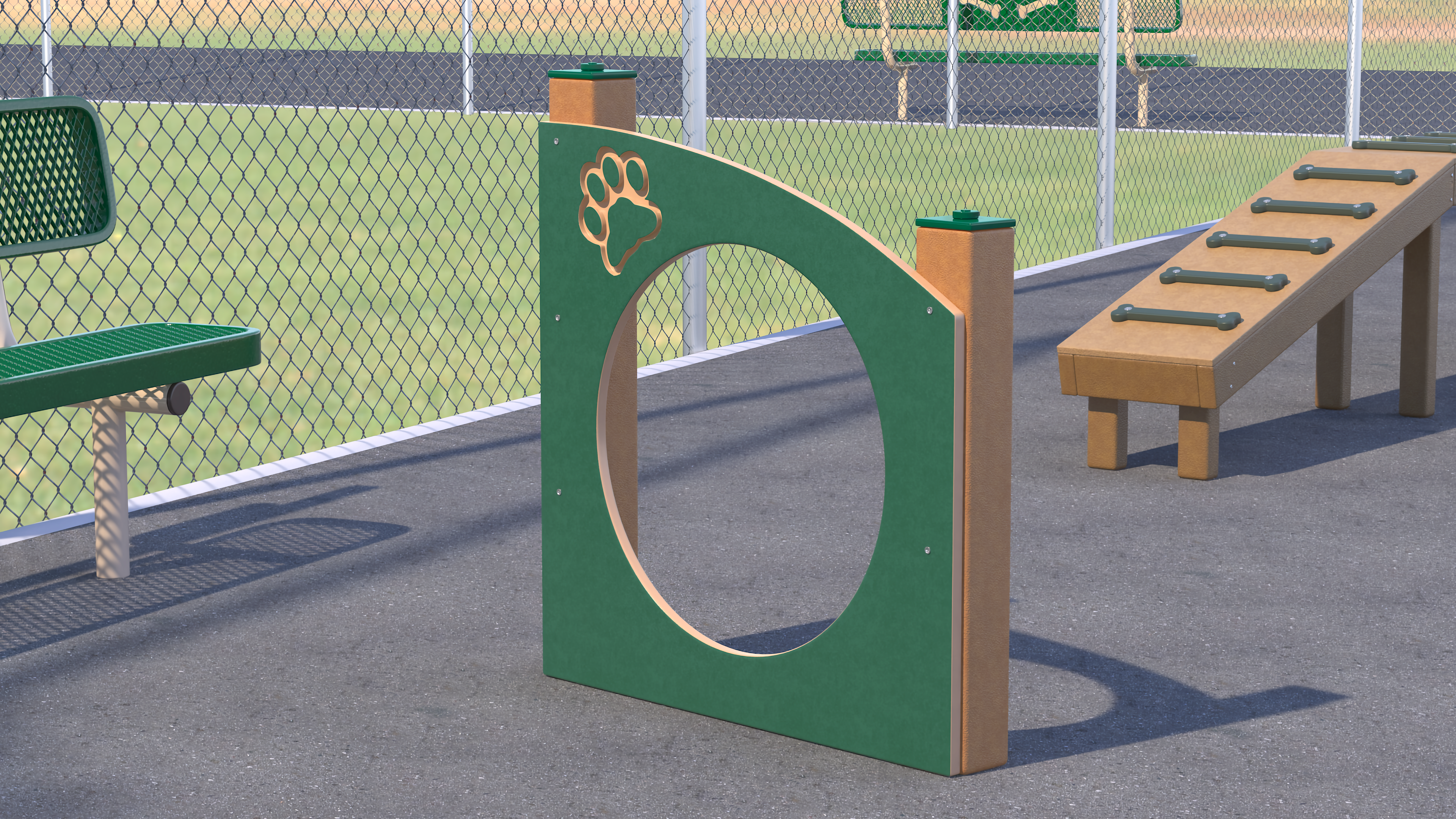 Dog Park Ring Standing, view 9