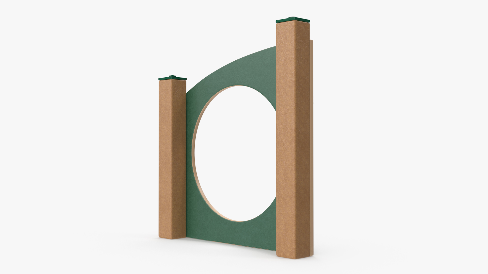 3D Dog Training Park Ring Standing